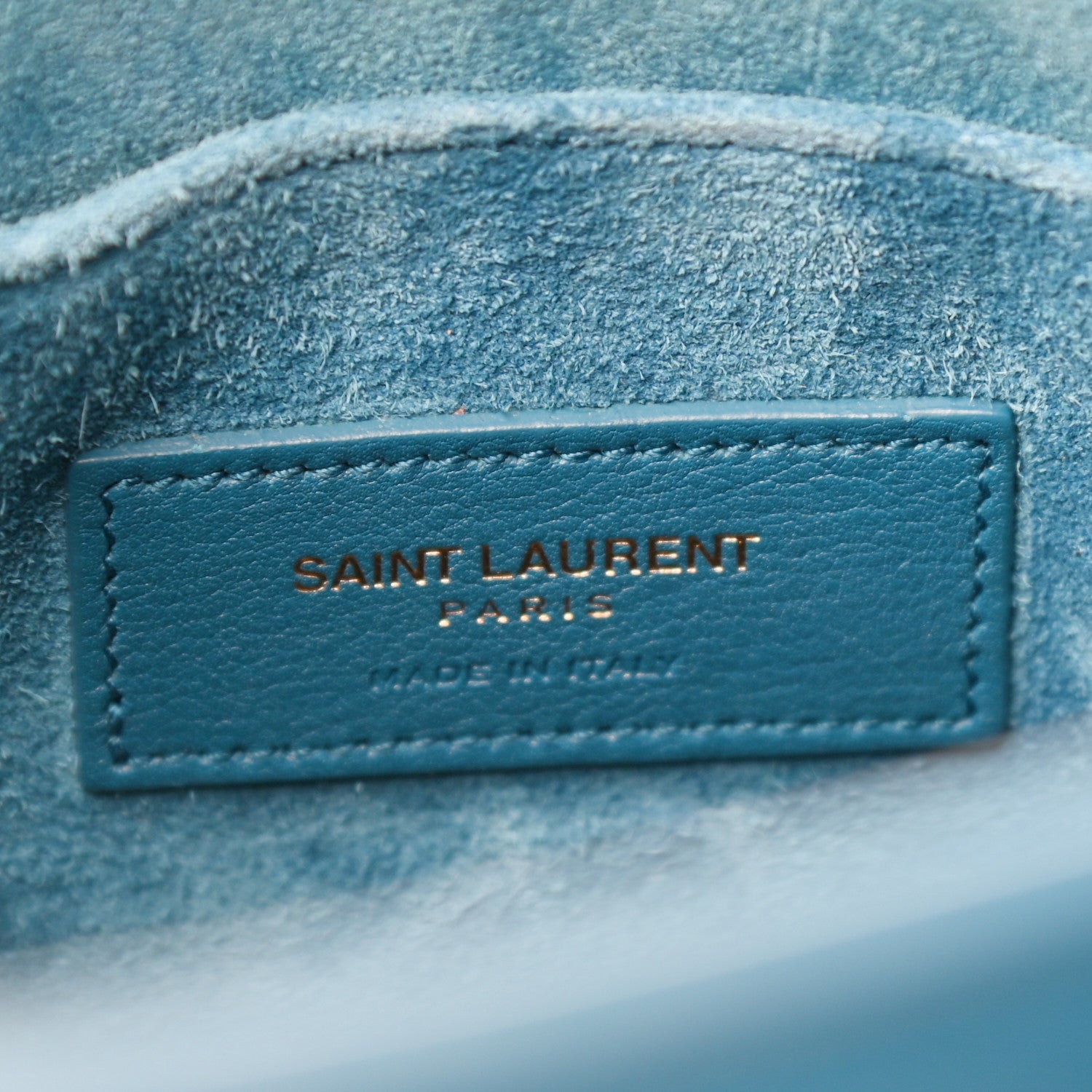 Saint Laurent Calfskin Baby Sac De Jour Indigo 6 of 10