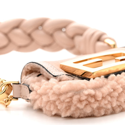 Fendi Lambskin Shearling Nano Baguette Maxi Handle Charm Soap 9 of 11