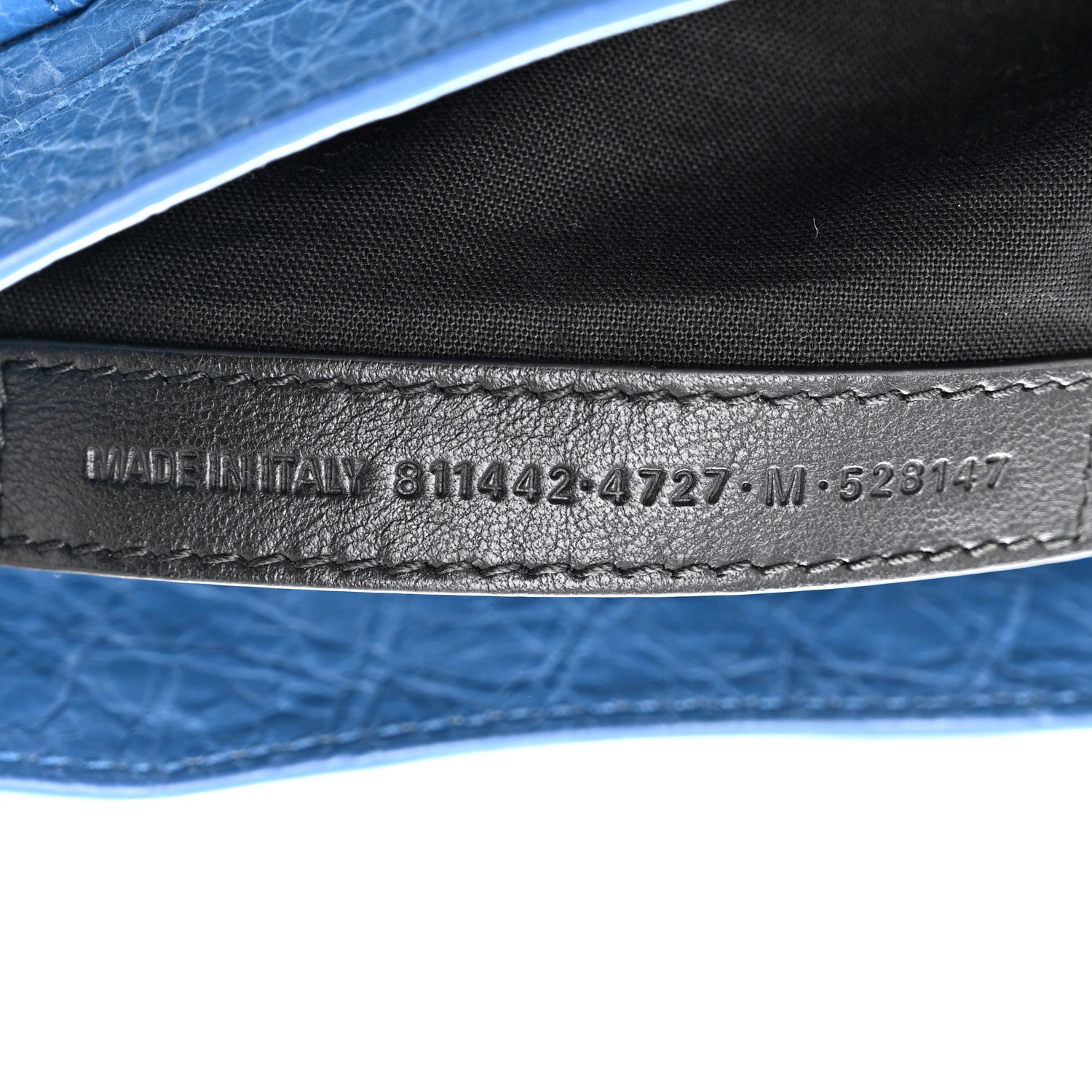 Balenciaga Agneau Arena Classic Hardware Small Le City Blue 7 of 10
