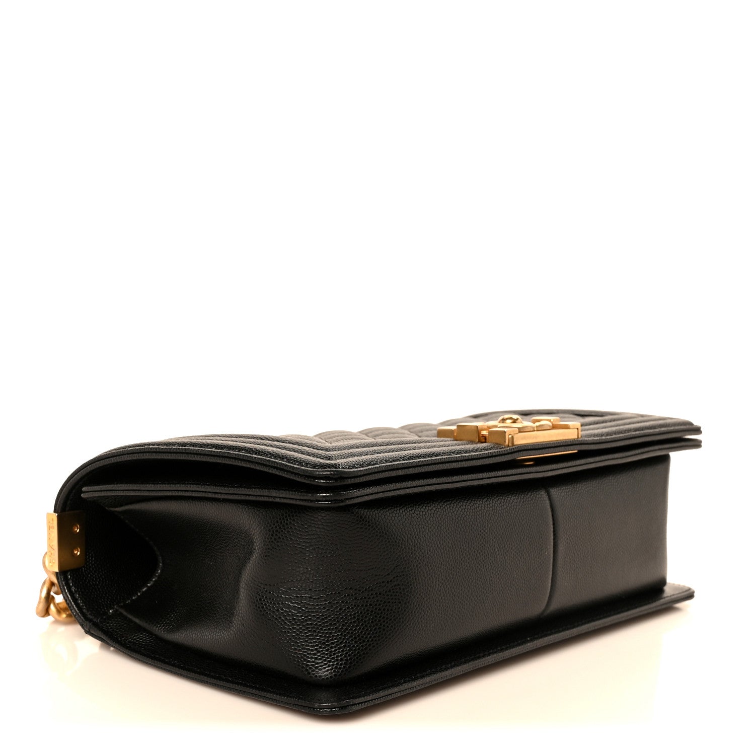 Chanel Caviar Quilted Medium Boy Flap Black 3 of 9