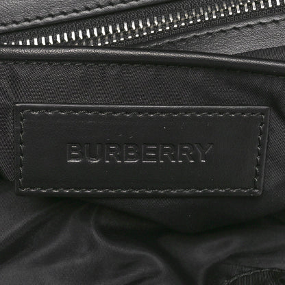 Burberry Nylon Logo Print Medium Rucksack Backpack Black 6 of 9