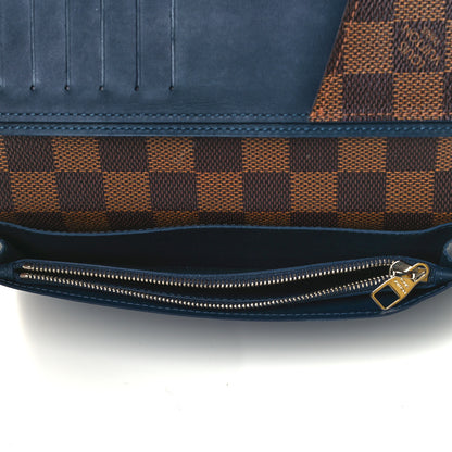 Louis Vuitton Damier Ebene Wallet Marine 6 of 11