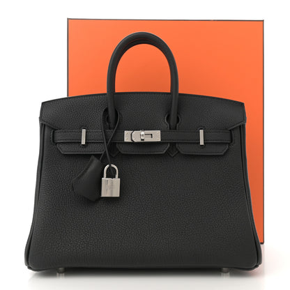 Hermes Togo Birkin 25 Black 11 of 11