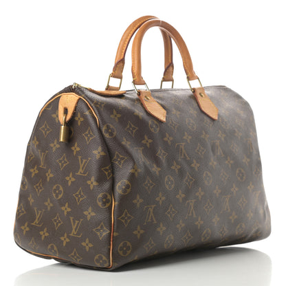 Louis Vuitton Monogram Speedy 35 3 of 19