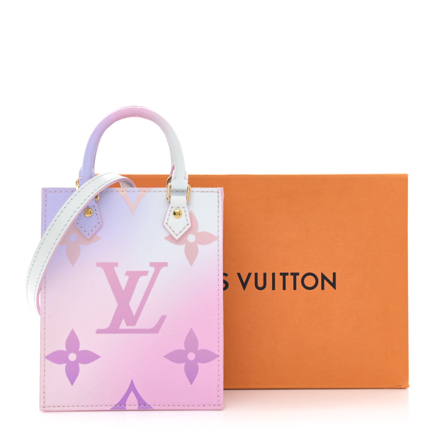 Louis Vuitton Monogram Giant Spring In The City Petit Sac Plat Sunrise Pastel 11 of 11