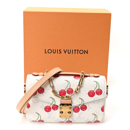 Louis Vuitton LV X TM Monogram Cerises Pochette Metis East West White 10 of 10