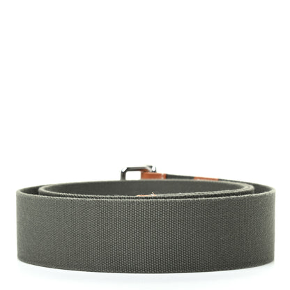 Hermes Natural Bridle Canvas Nomade 40 Belt M 2 of 4