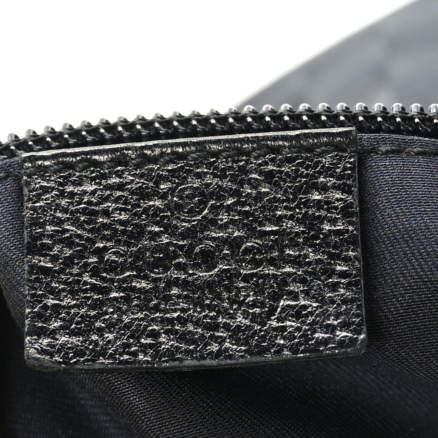 Gucci Monogram Medium Half Moon Hobo Black 6 of 9