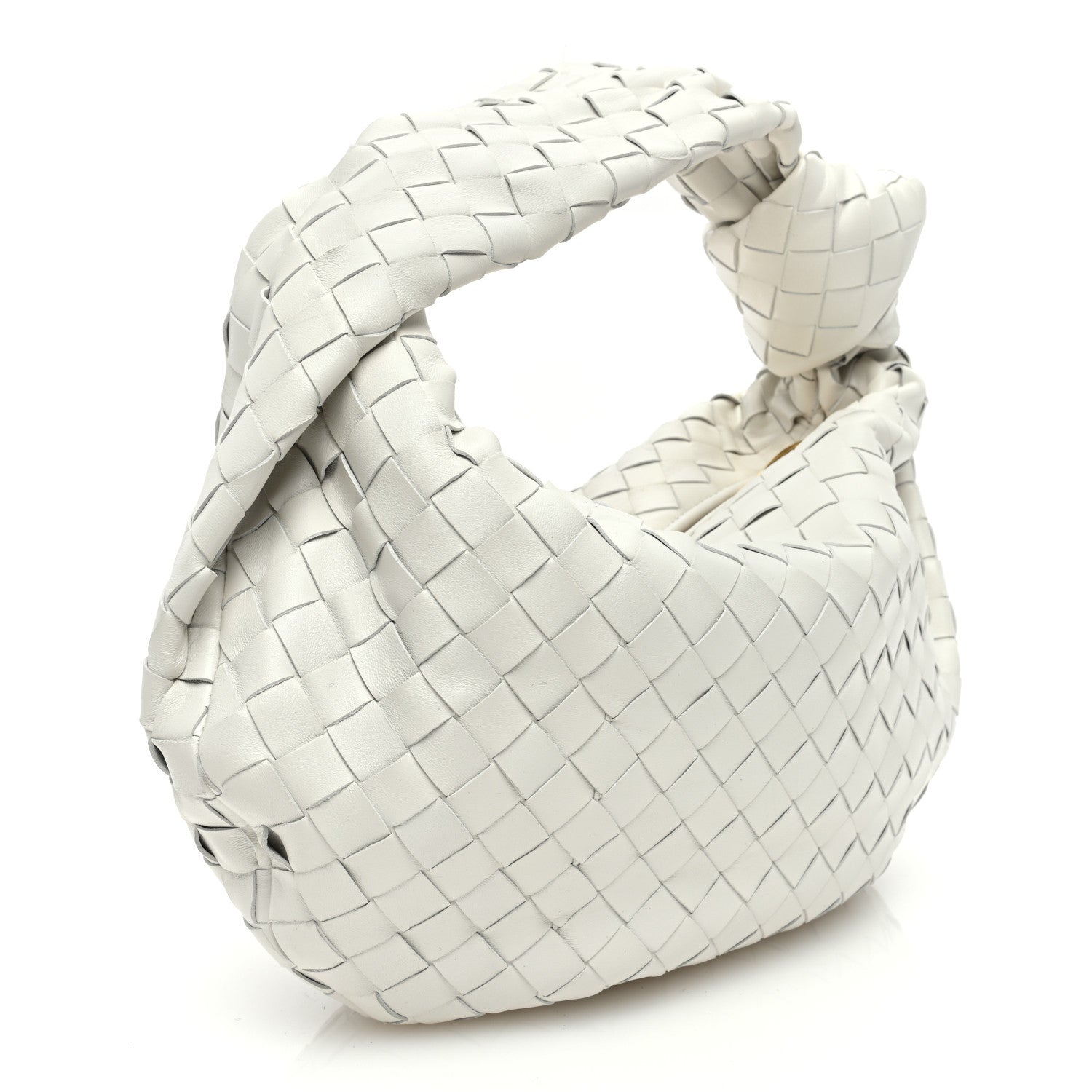 Bottega Veneta Nappa Intrecciato Teen Jodie Hobo White 3 of 10