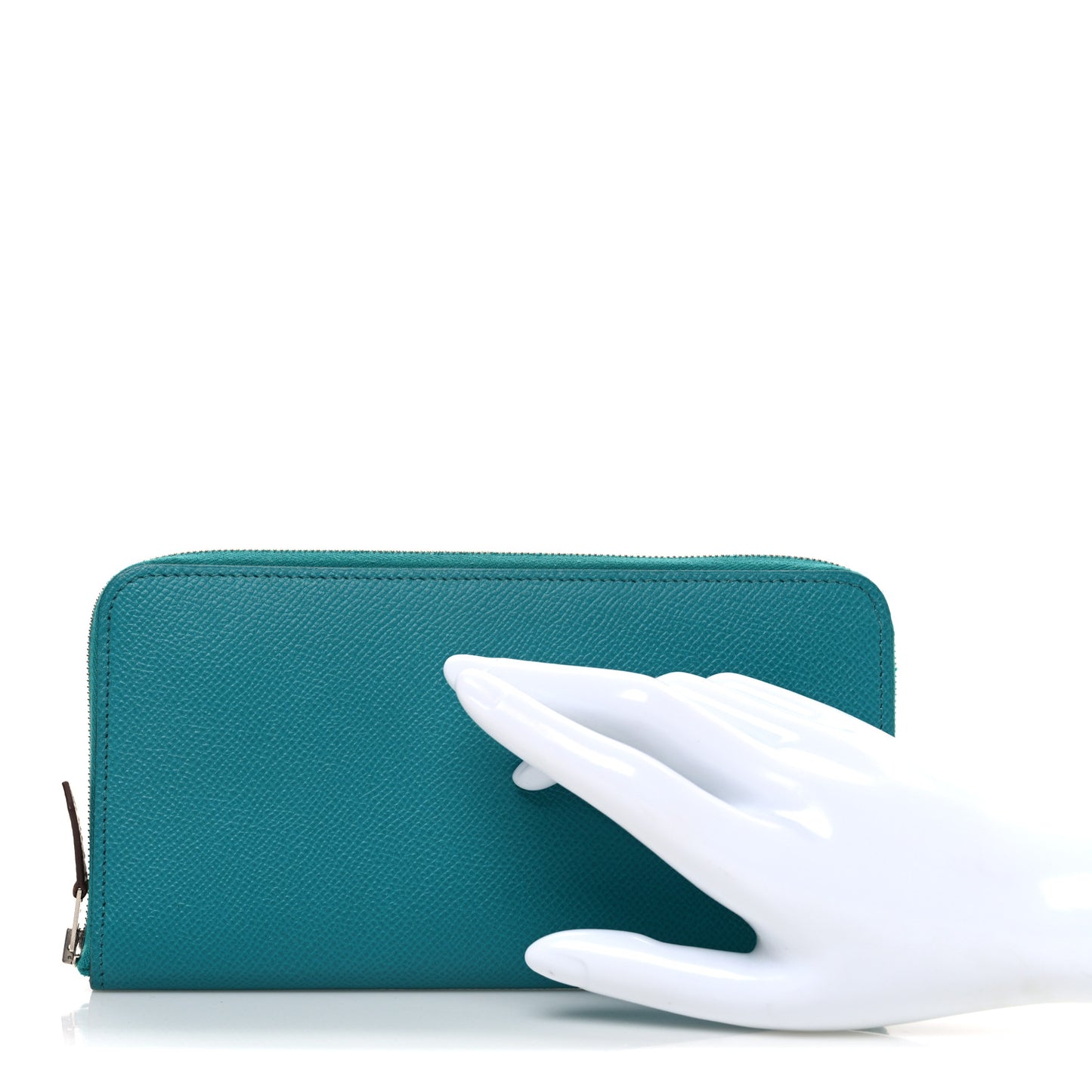 Epsom Silk'In Wallet Bleu Paon