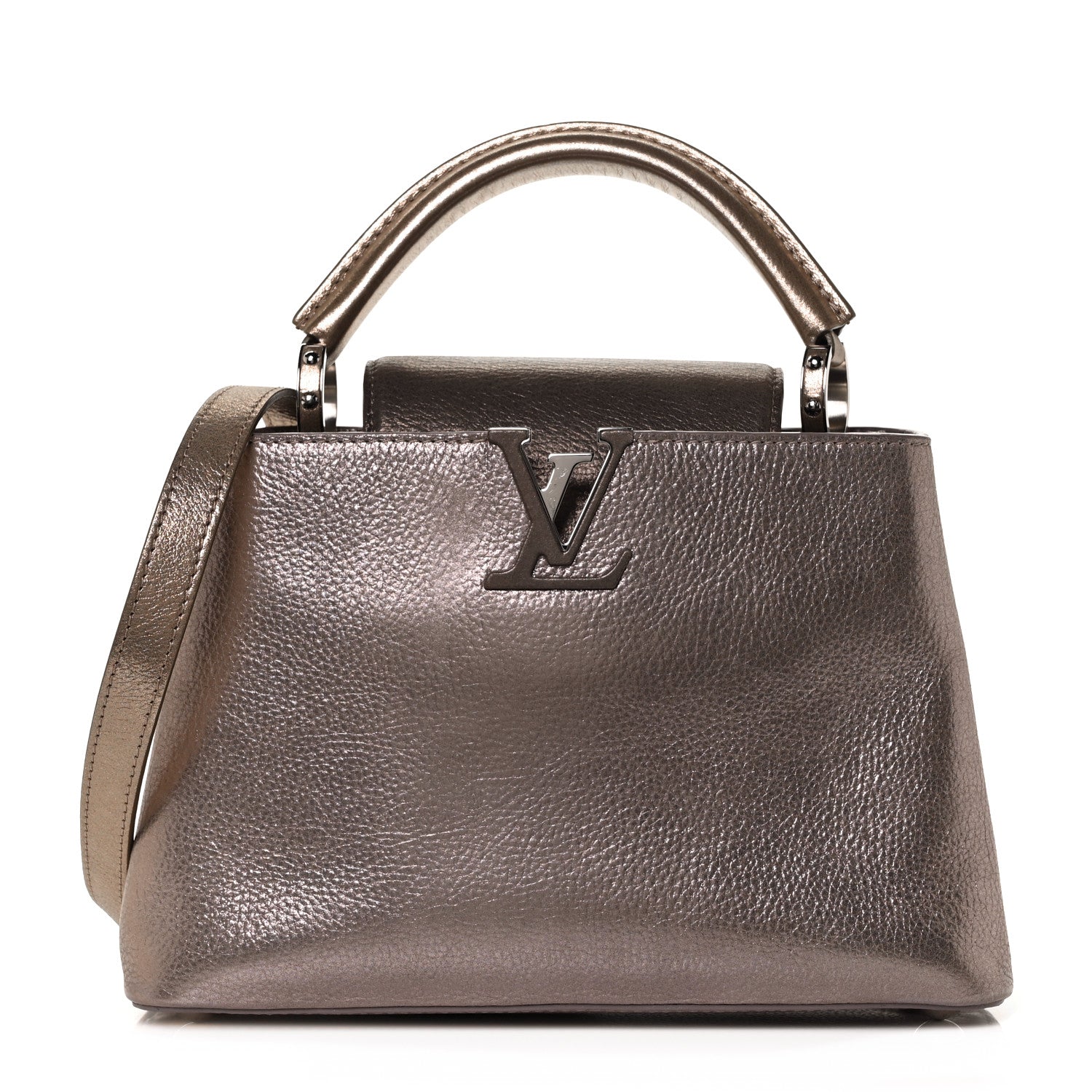 Louis Vuitton Metallic Taurillon Capucines Multicolor 1 of 7