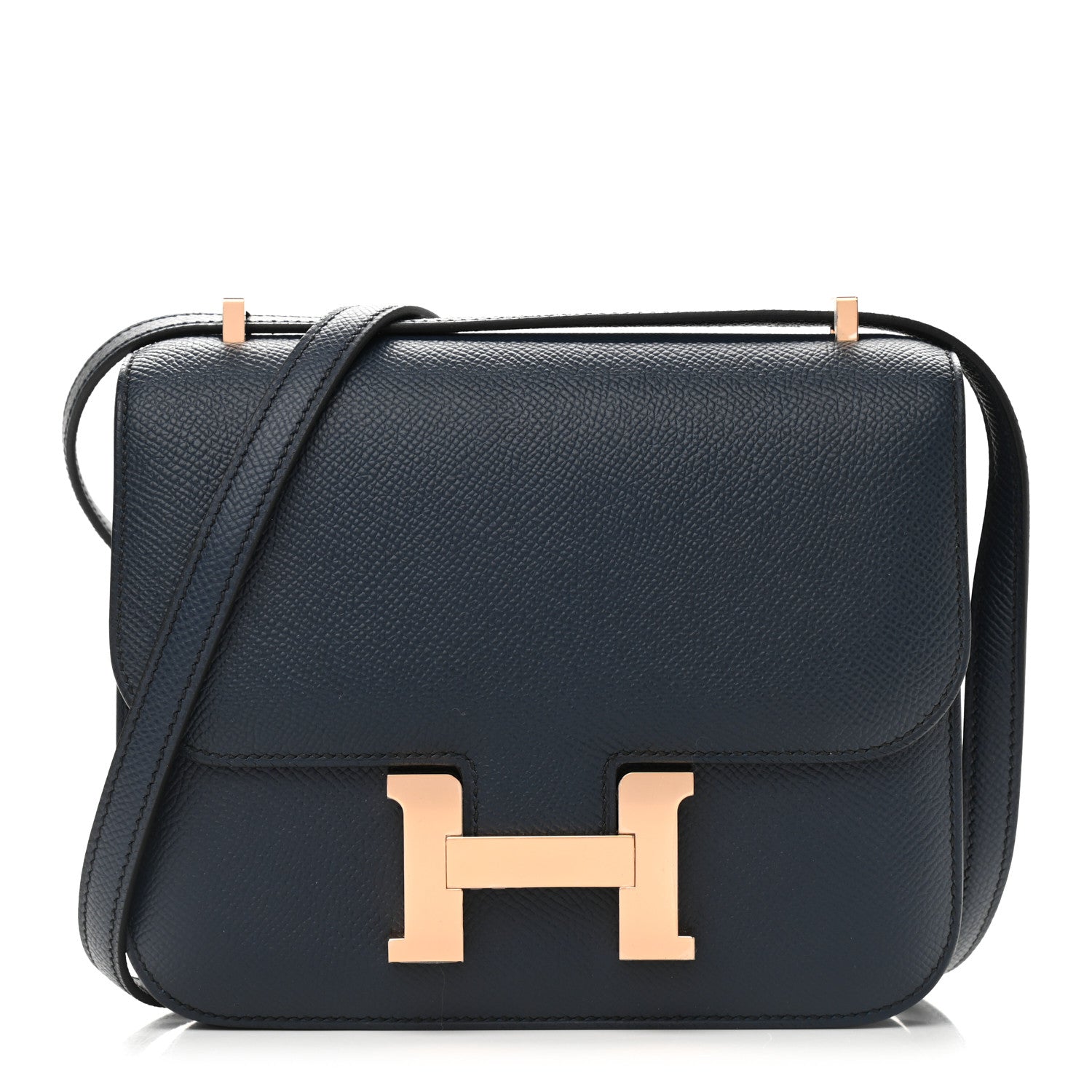 Hermes Epsom Constance 18 Bleu Indigo 1 of 10
