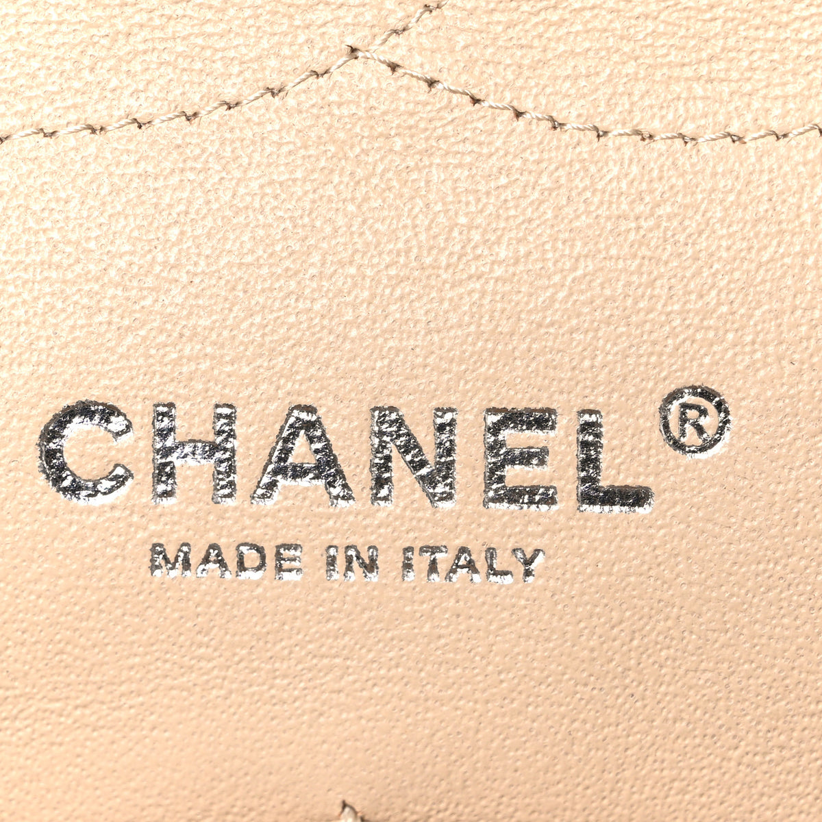 Chanel Caviar Quilted Jumbo Double Flap Light Beige 6 of 11