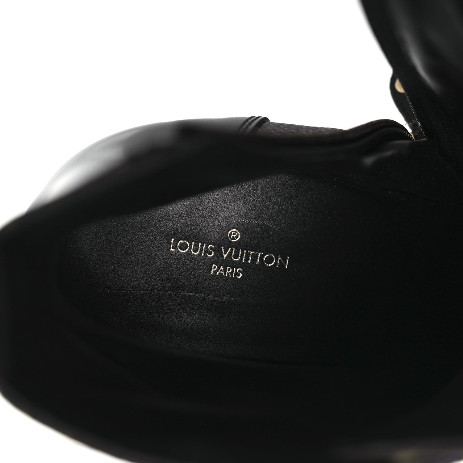 Louis Vuitton Patent Calfskin Monogram Star Trail Ankle Boots 41 Black 8 of 13