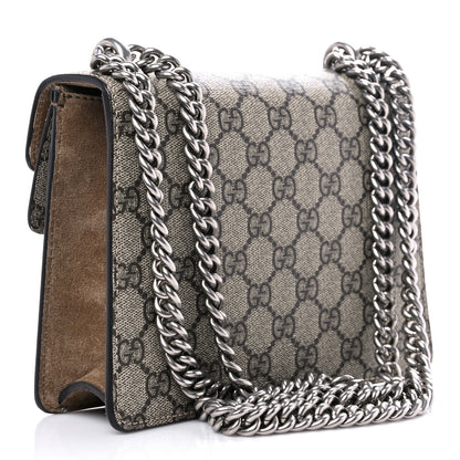 Gucci GG Supreme Monogram Mini Dionysus Shoulder Bag Taupe 3 of 9