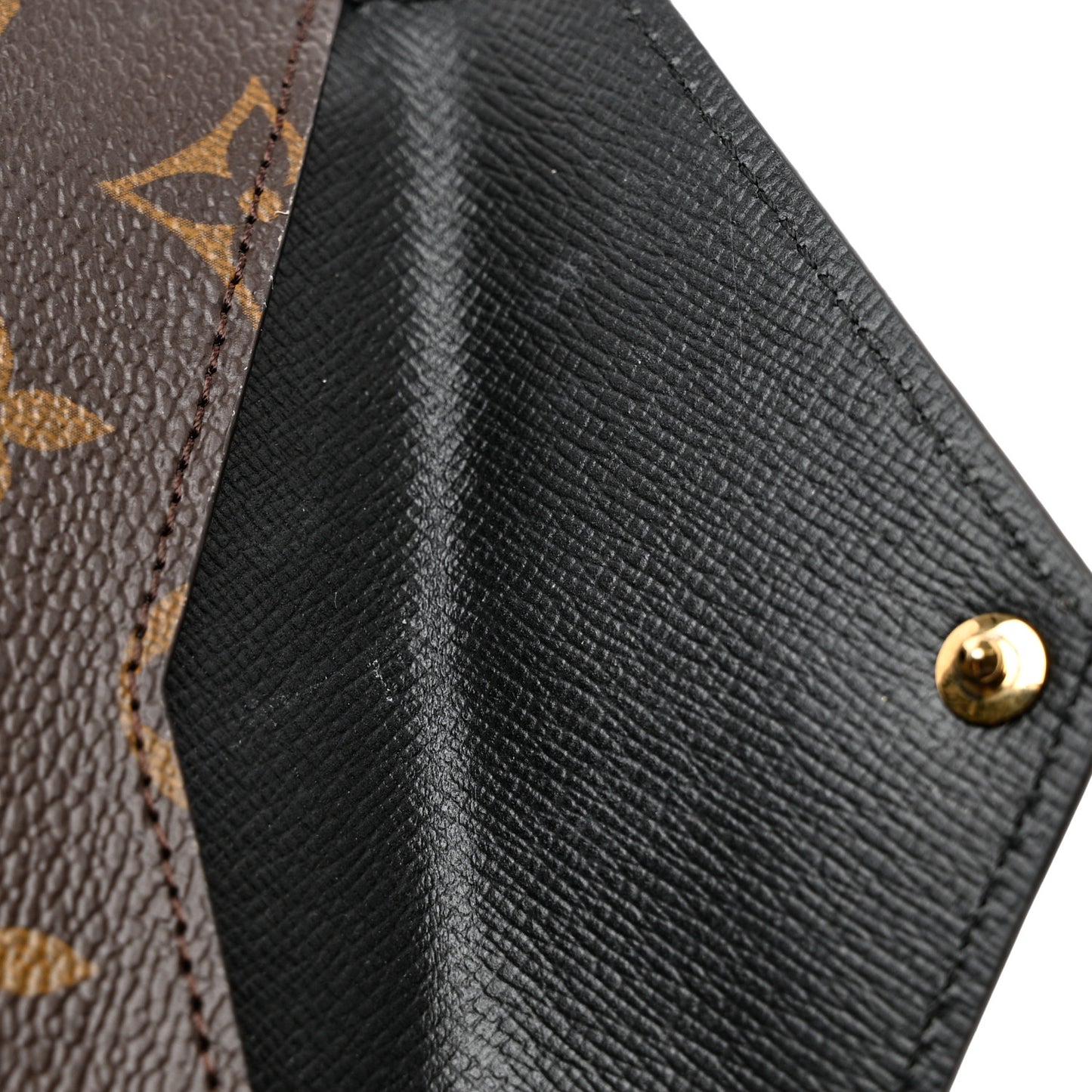 Monogram Recto Verso Card Holder Black