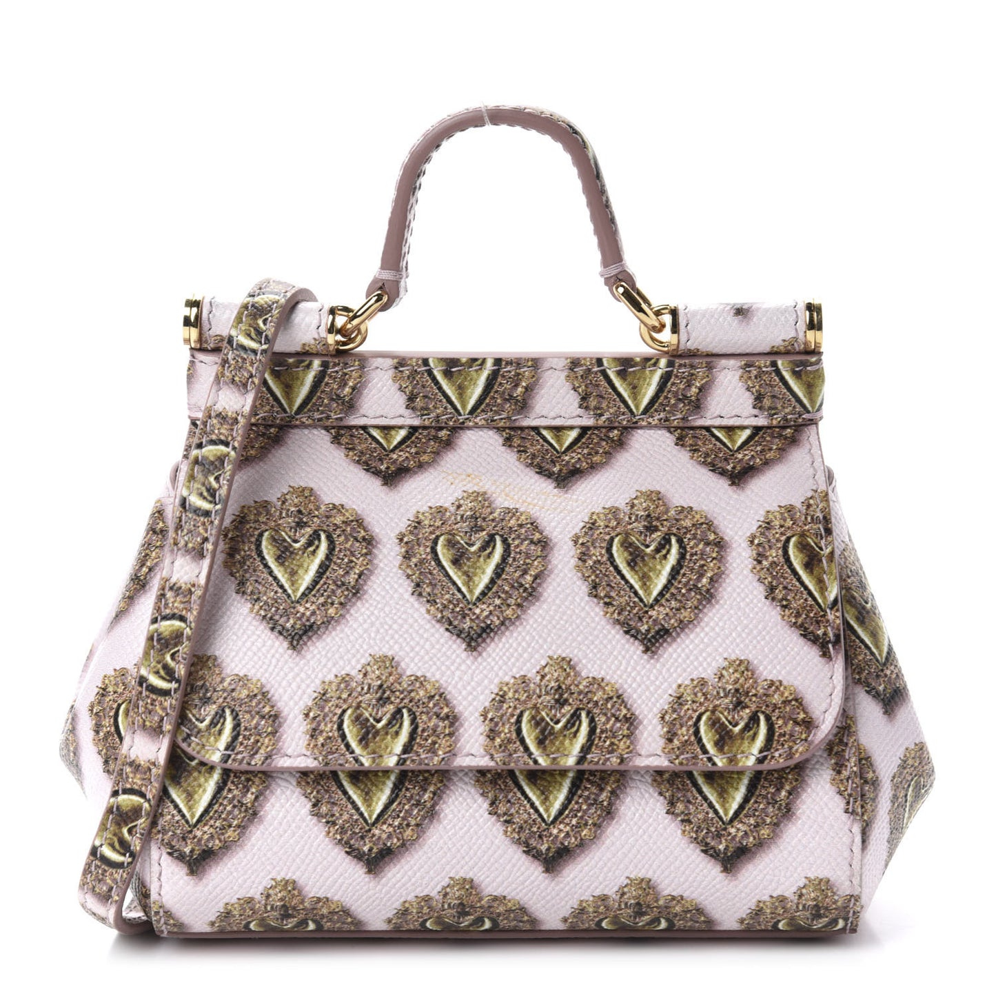 Dauphine Sacred Heart Mini Miss Sicily Satchel Pink