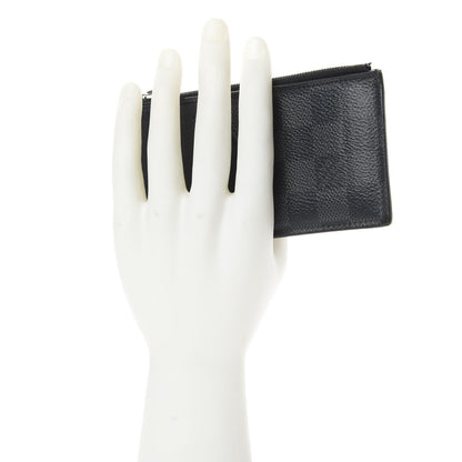 Louis Vuitton Damier Graphite Coin Card Holder 2 of 10