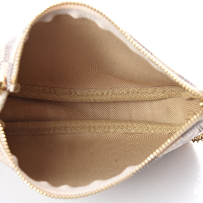 Louis Vuitton Damier Azur Mini Pochette Accessories 6 of 8