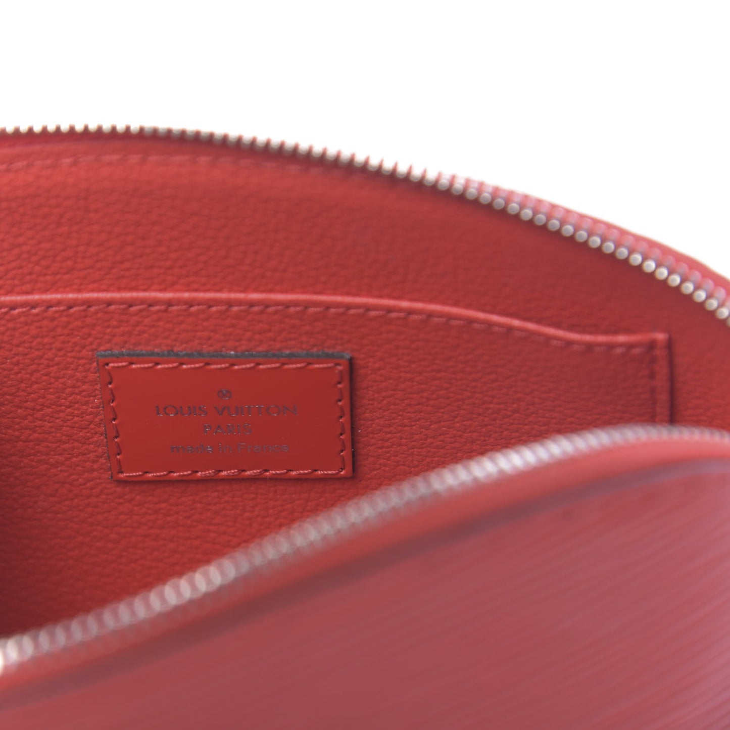 Epi Cosmetic Pouch Coquelicot