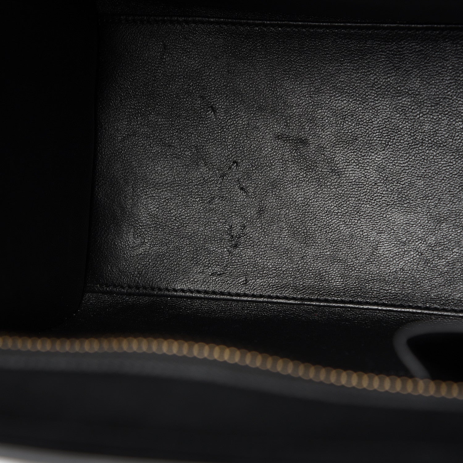 Celine Smooth Calfskin Micro Luggage Black 10 of 13