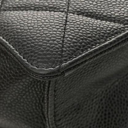 Chanel Caviar Quilted Medium Retro Class Flap Black 12 of 13
