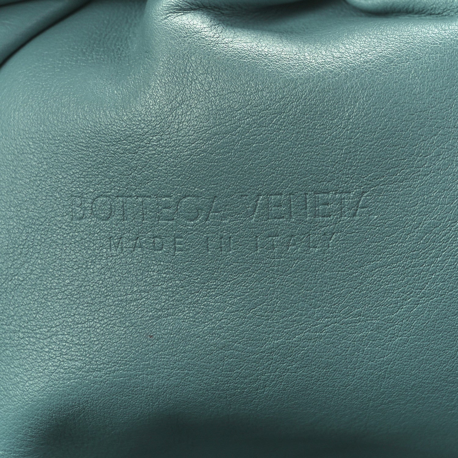 Bottega Veneta Smooth Butter Calf The Pouch Oversized Clutch Linoleum 5 of 11