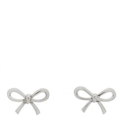 Tiffany Sterling Silver Bow Earrings 1 of 5