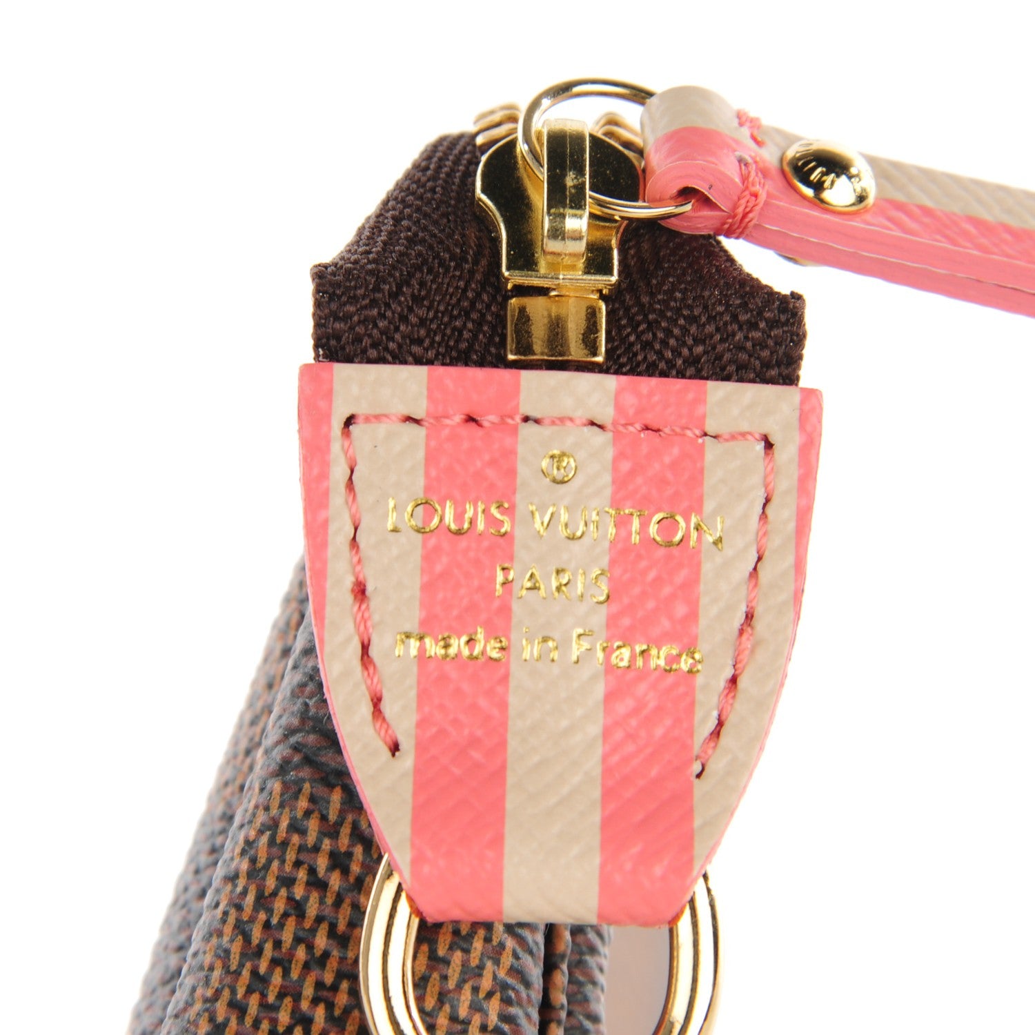 Louis Vuitton Damier Ebene 2014 Christmas Animation Mini Pochette Accessories 6 of 7