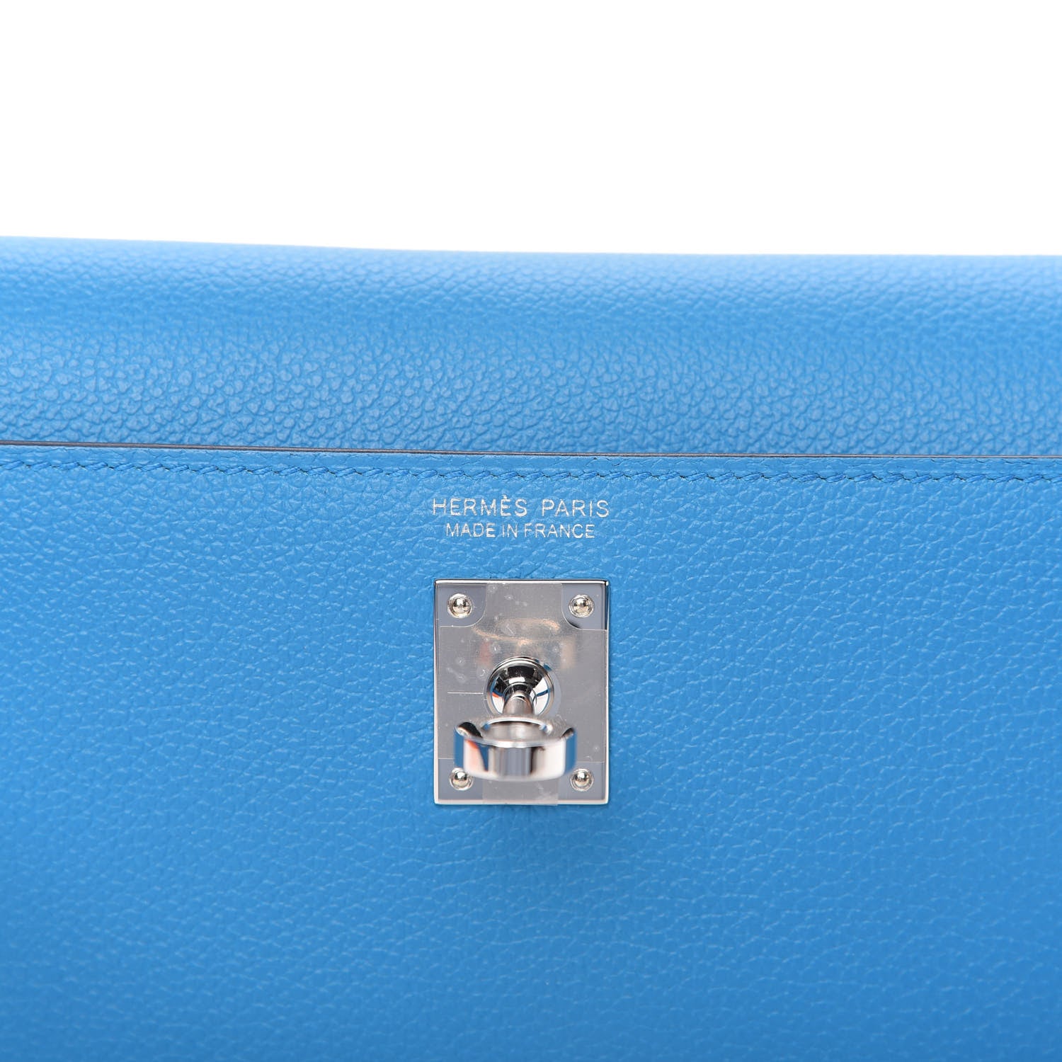 Hermes Evercolor Verso Kelly Danse II Belt Bag Bleu Frida Rose Mexico 7 of 8