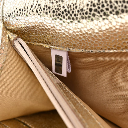 Jimmy Choo Glitter Fabric Reese Clutch Wallet Metallic 7 of 8