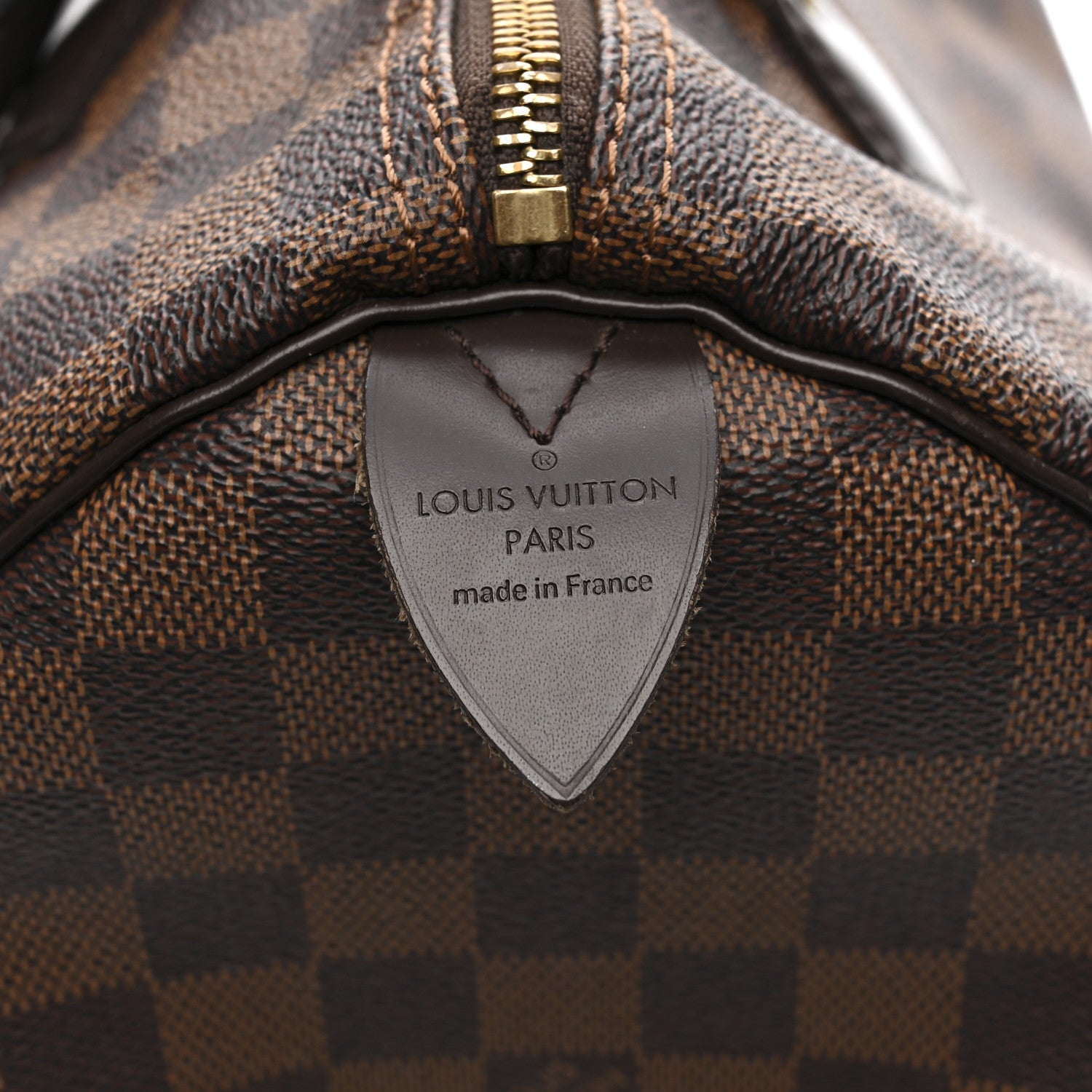 Louis Vuitton Damier Ebene Speedy 30 6 of 16