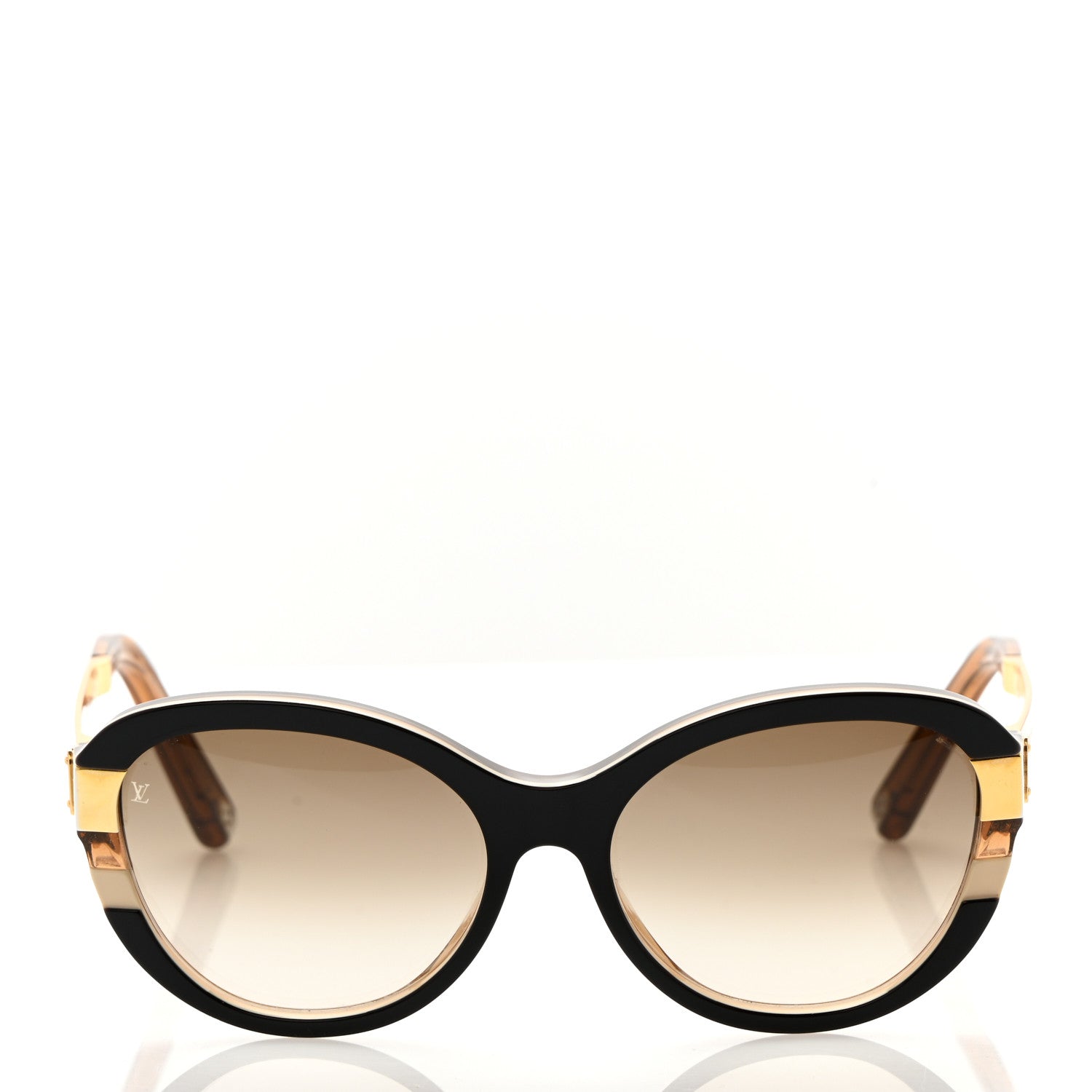 Louis Vuitton Petit Soupcon Cat Eye Sunglasses Z0487W Brown 2 of 9