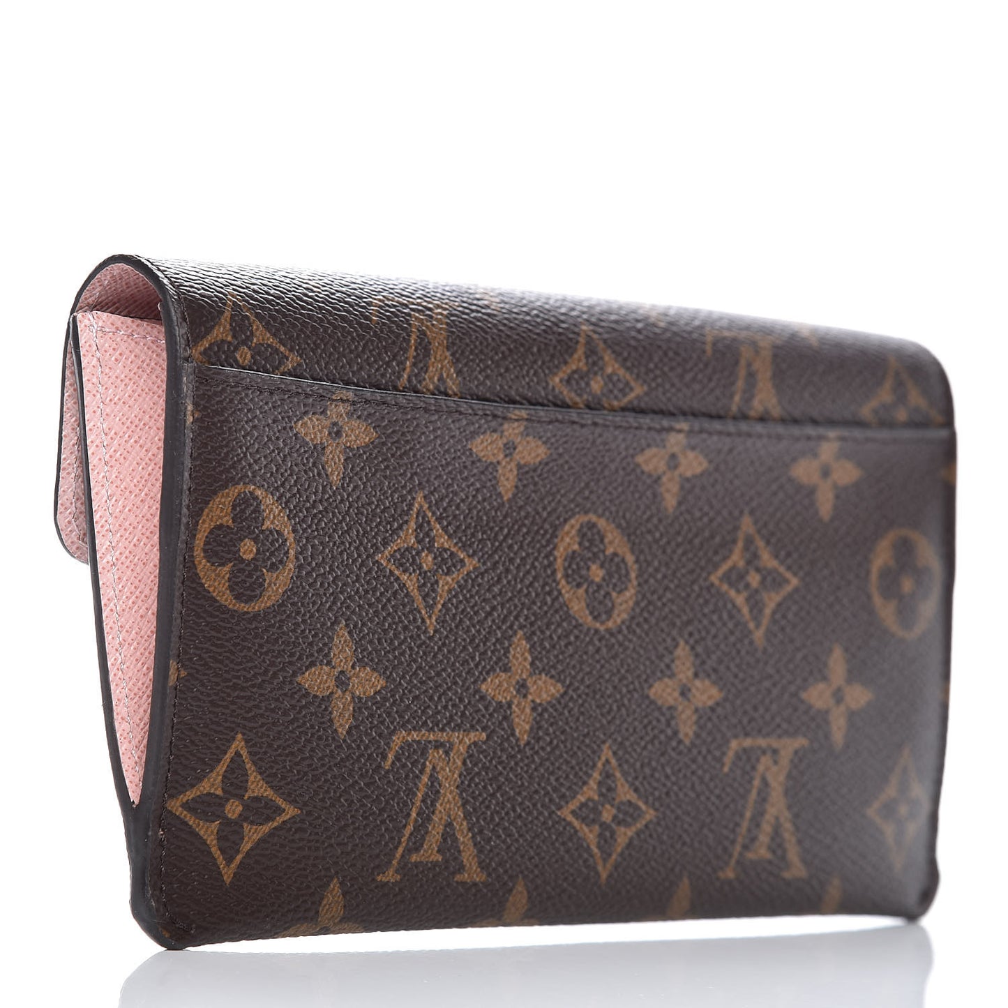 Monogram Jeanne Wallet Rose Ballerine