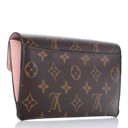 Louis Vuitton Monogram Jeanne Wallet Rose Ballerine 3 of 6