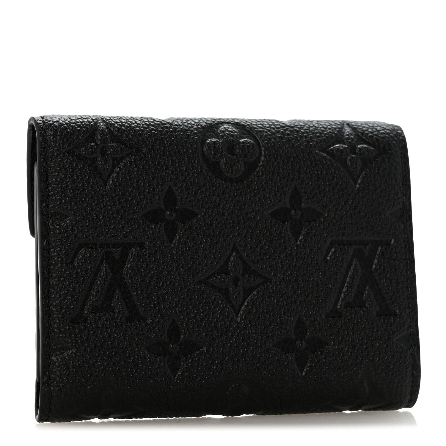 Louis Vuitton Empreinte Victorine Wallet Black 3 of 9