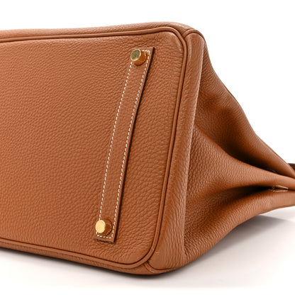 Hermes Togo Birkin 35 Gold 9 of 19