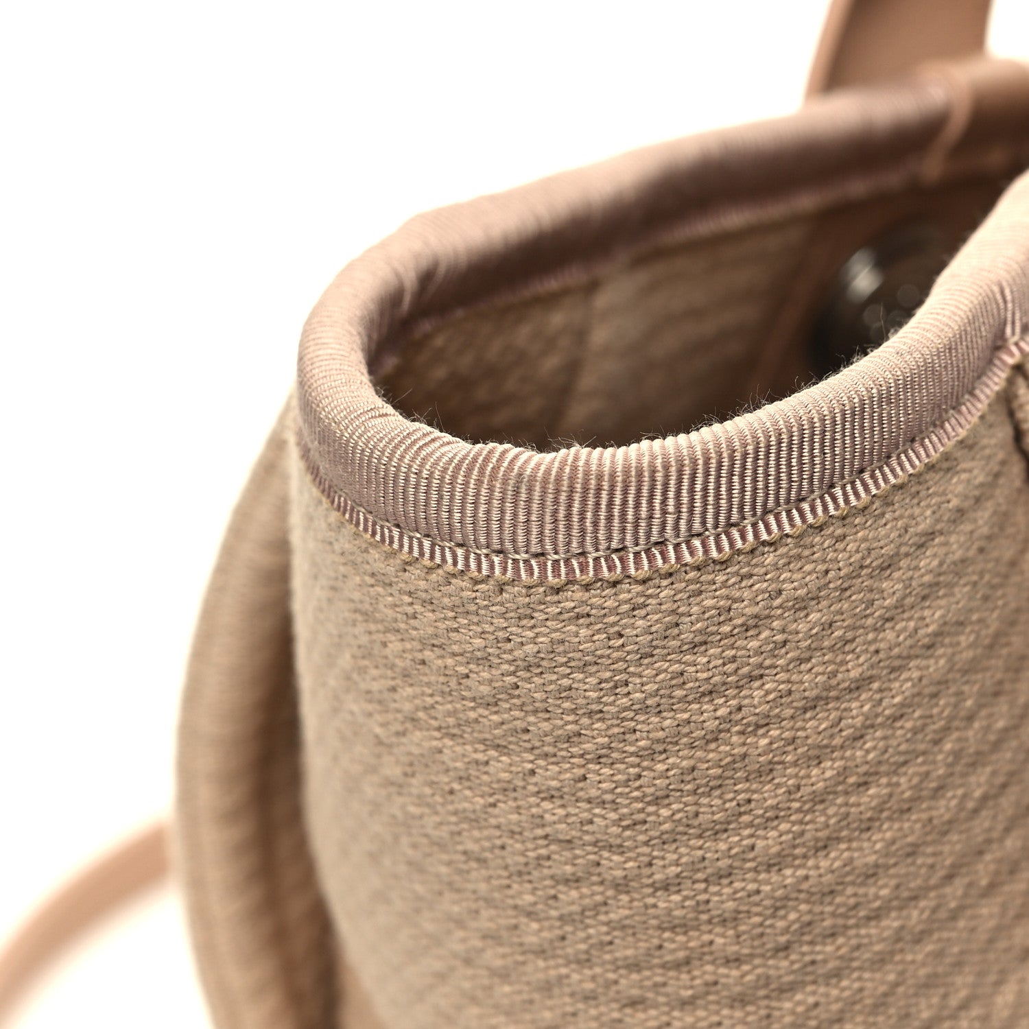 Chanel Mixed Fibers Small Deauville Tote Beige 13 of 13