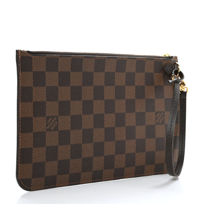 Louis Vuitton Damier Ebene Neverfull MM GM Pochette 3 of 6