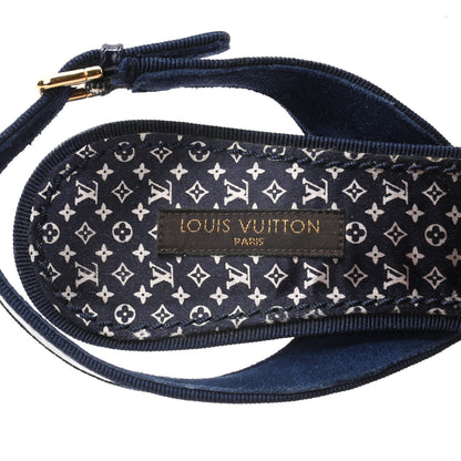 Louis Vuitton Crocodile Silk Bow Lock Slingback Pumps 37 8 of 8