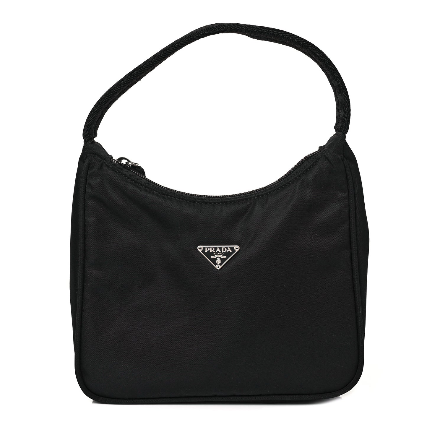 Tessuto Nylon Sport Shoulder Bag Black
