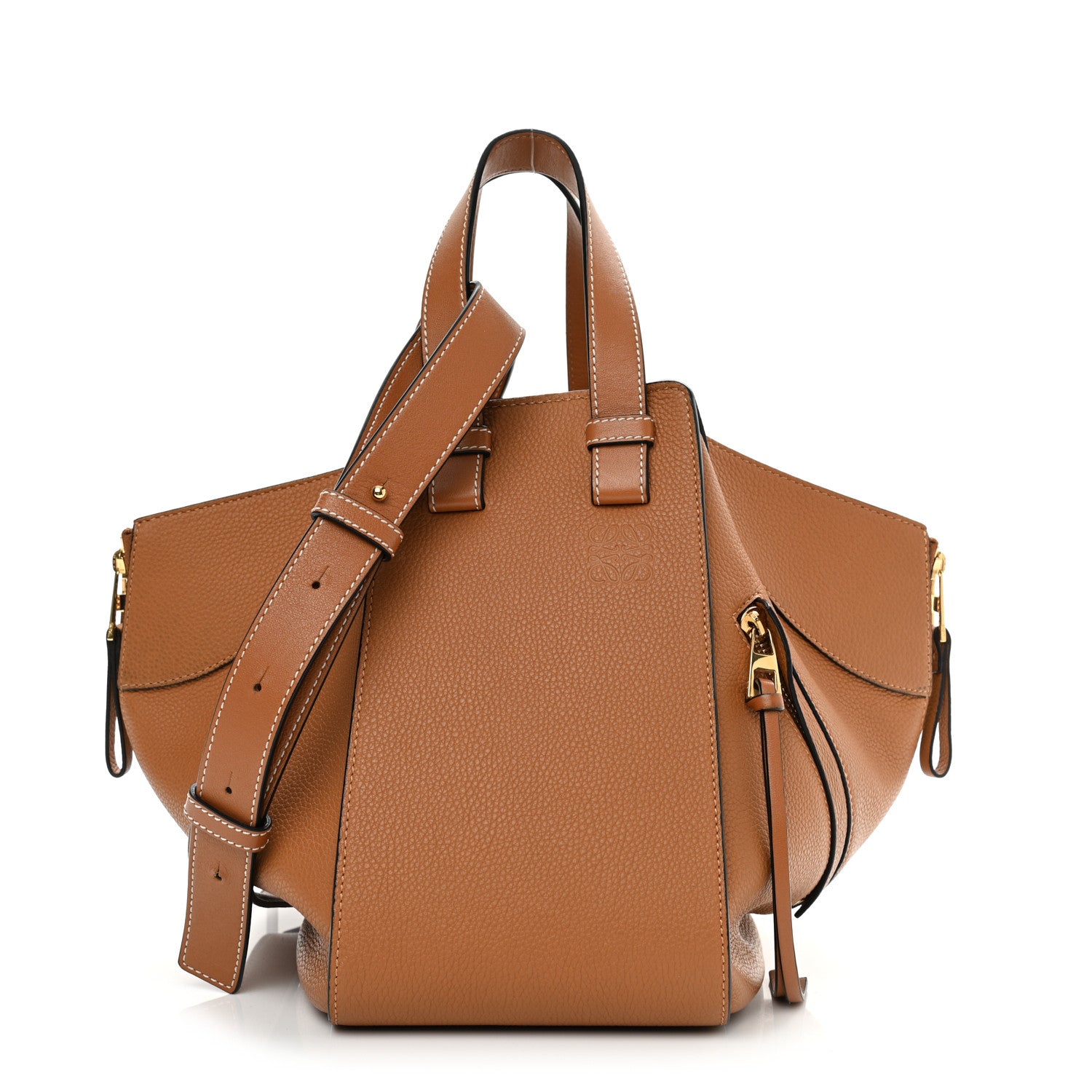 Loewe Calfskin Small Hammock Shoulder Bag Tan 1 of 11