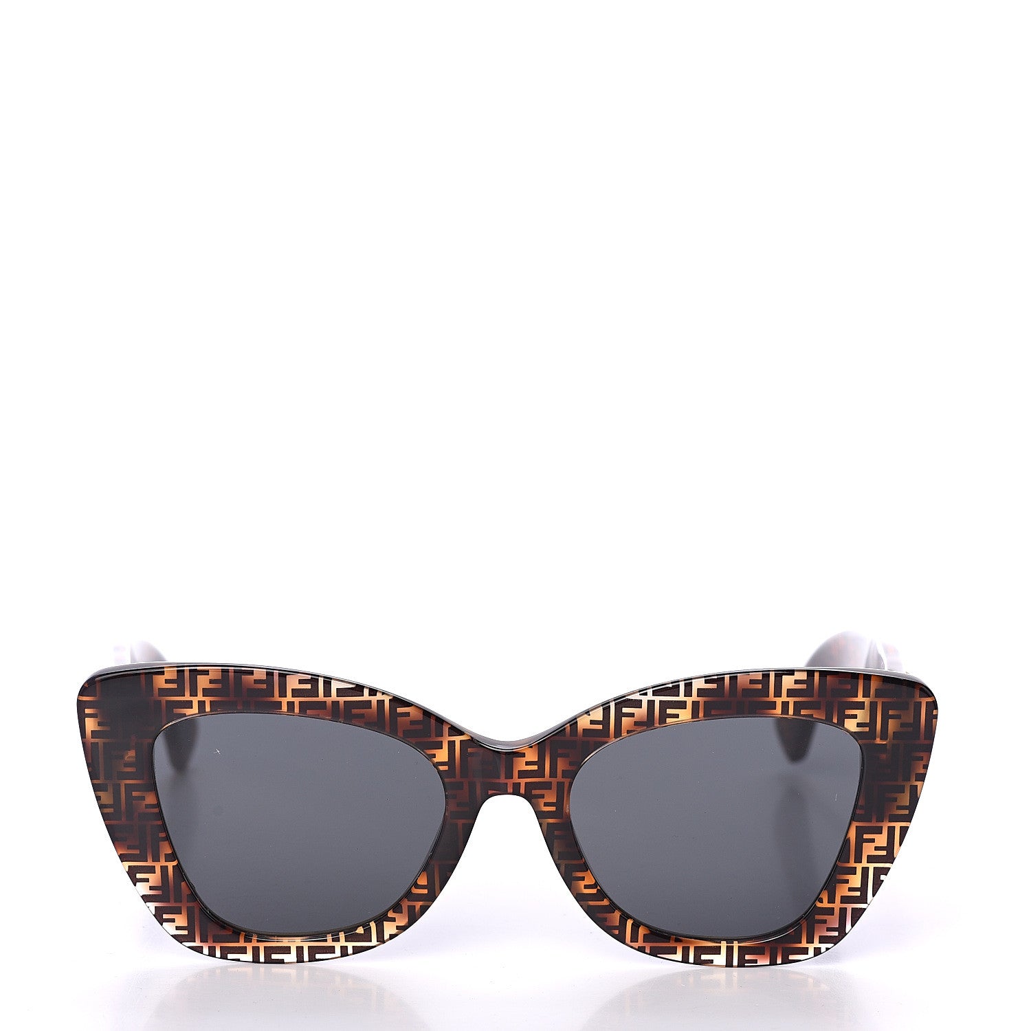 Fendi Acetate F is Fendi FF Cat Eye Sunglasses FF 0360/G/S Havana 2 of 7