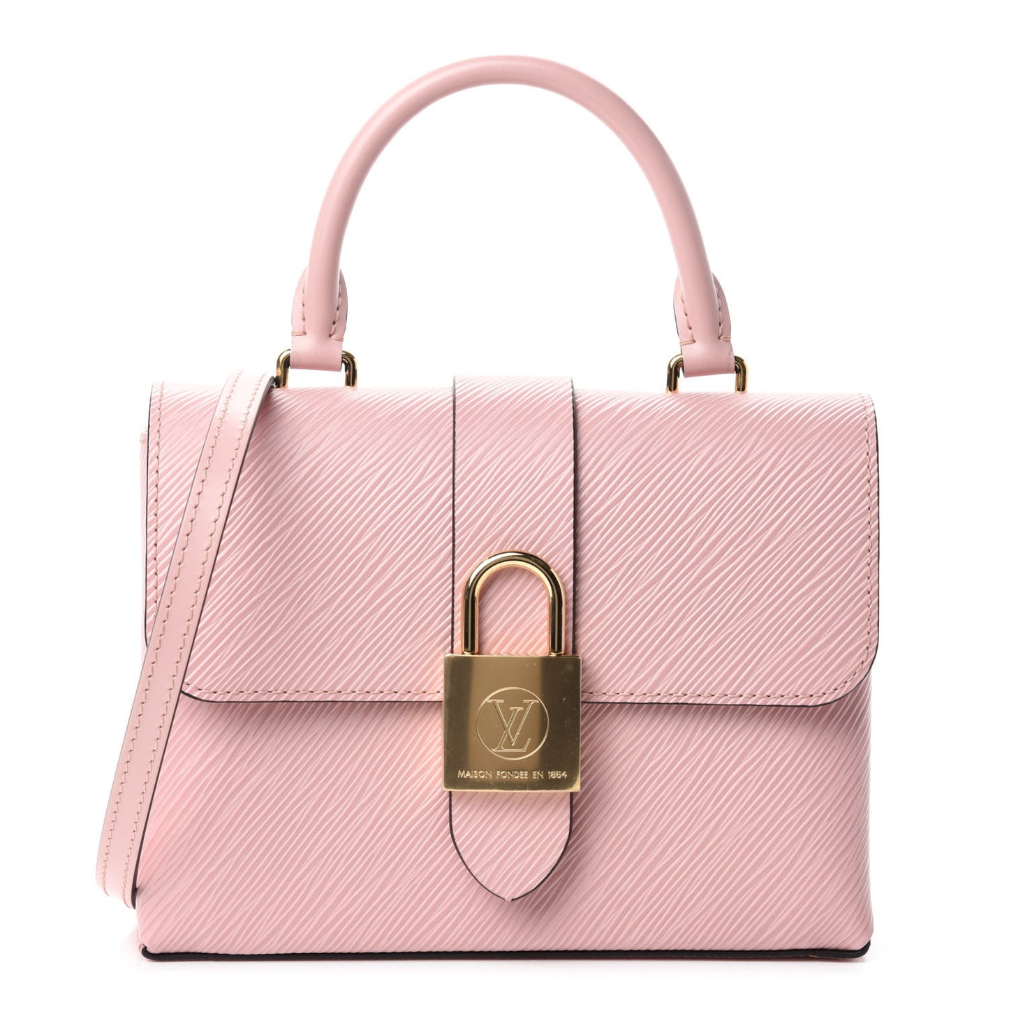 Epi Locky BB Rose Ballerine