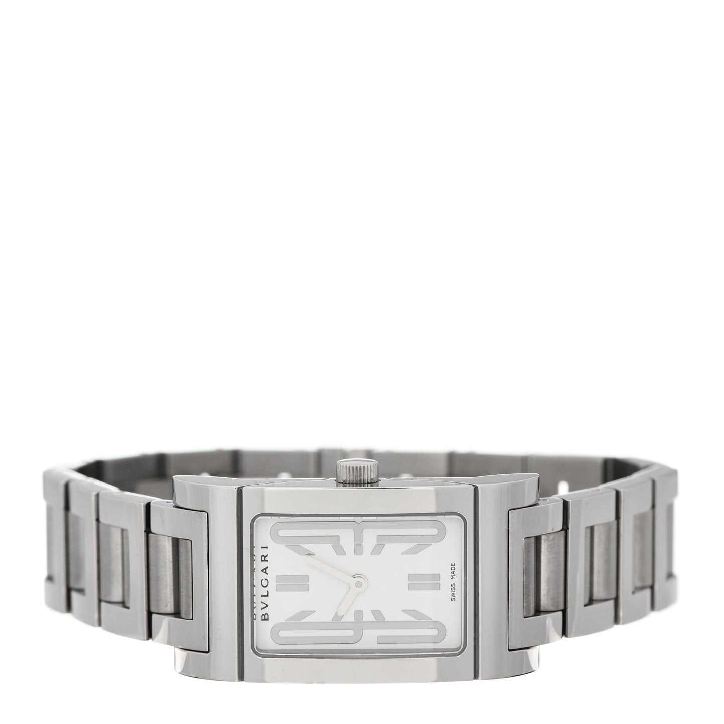 Stainless Steel 21mm Rettangolo Quartz Watch
