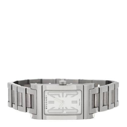 Bulgari Stainless Steel 21mm Rettangolo Quartz Watch 2 of 5