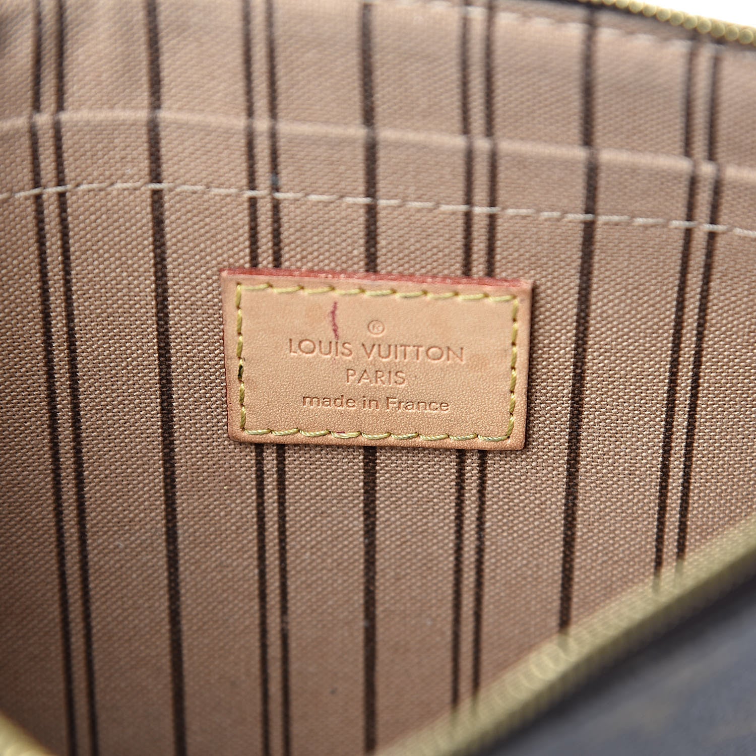 Louis Vuitton Monogram Neverfull MM GM Pochette 6 of 8
