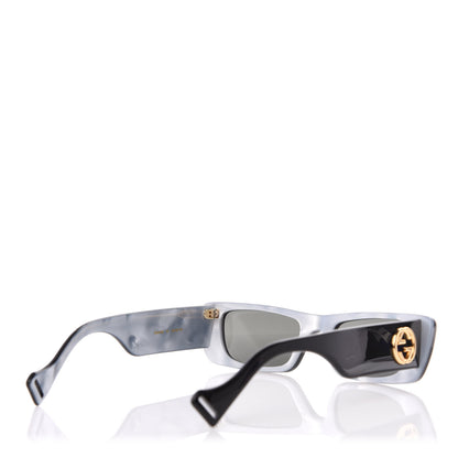 Gucci Acetate Rectangular Sunglasses GG0516S Black 4 of 8