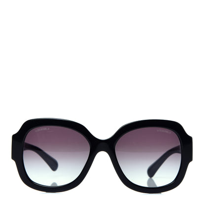 Chanel Acetate CC Sunglasses 5373 Black 2 of 7