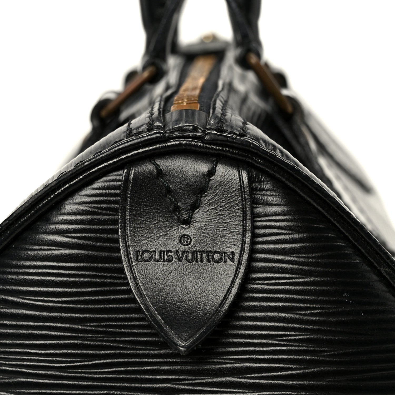 Louis Vuitton Epi Speedy 25 Black 7 of 11